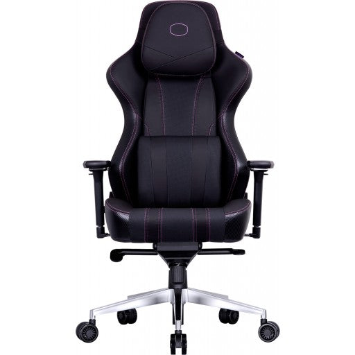Cooler Master X2 Gaming Chair; Ergonomic Design; Head And Lumbar Pillow; Black