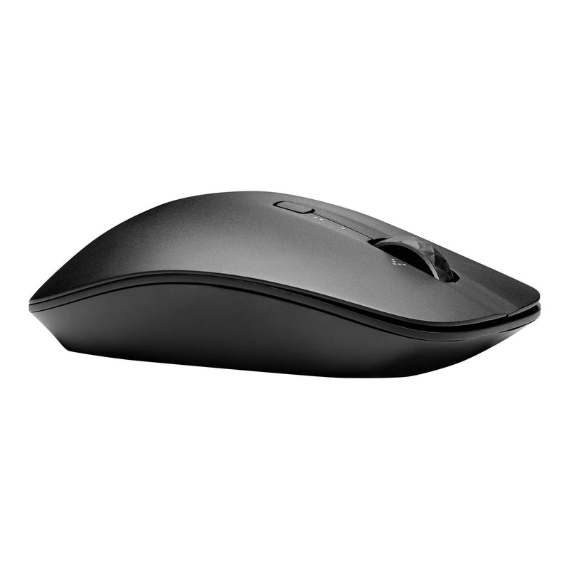 HP Bluetooth Travel Mouse (6SP25AA) – Dual-PC Wireless Mouse with Track-on-Glass Sensor & 24-Month Battery Life