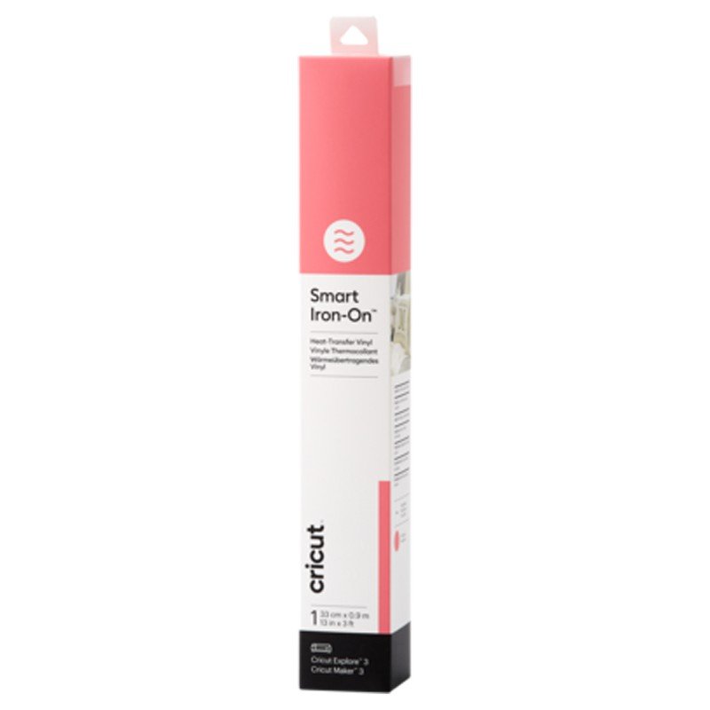 Cricut Smart Iron-On 33X91Cm 1 Sheet (Pink)