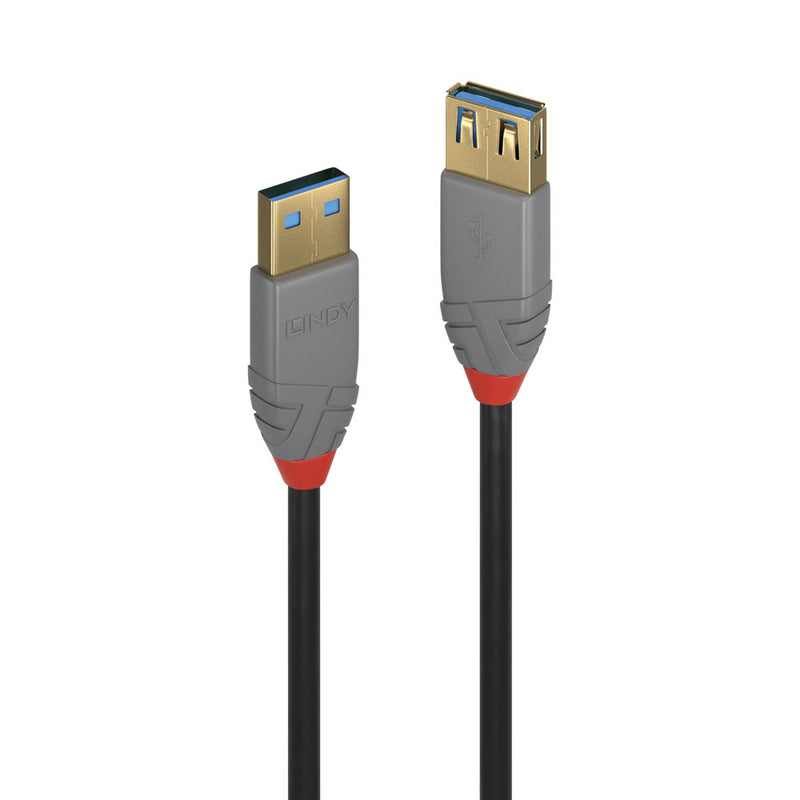 Lindy Anthra Usb3.0 A-Male To A-Female Extension Cable - 1M