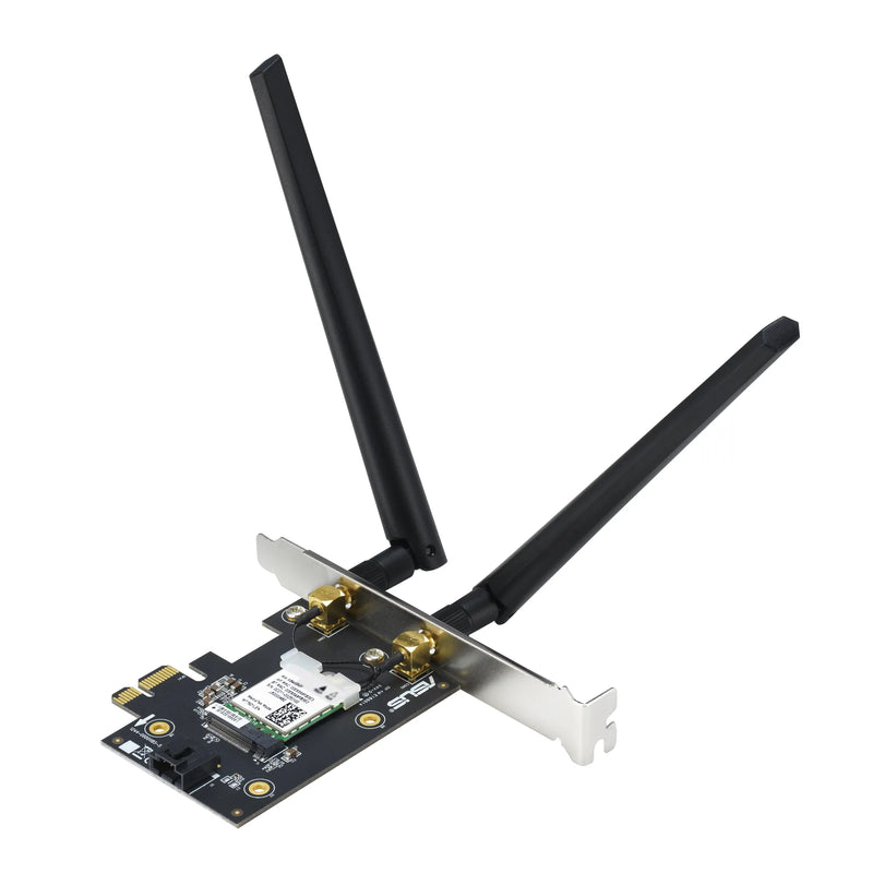 Asus Ax1800 Dual Band Pci-E Wifi 6 (802.11Ax). Bluetooth 5.2; Wpa3 Network Security; Ofdma And Mu-Mimo