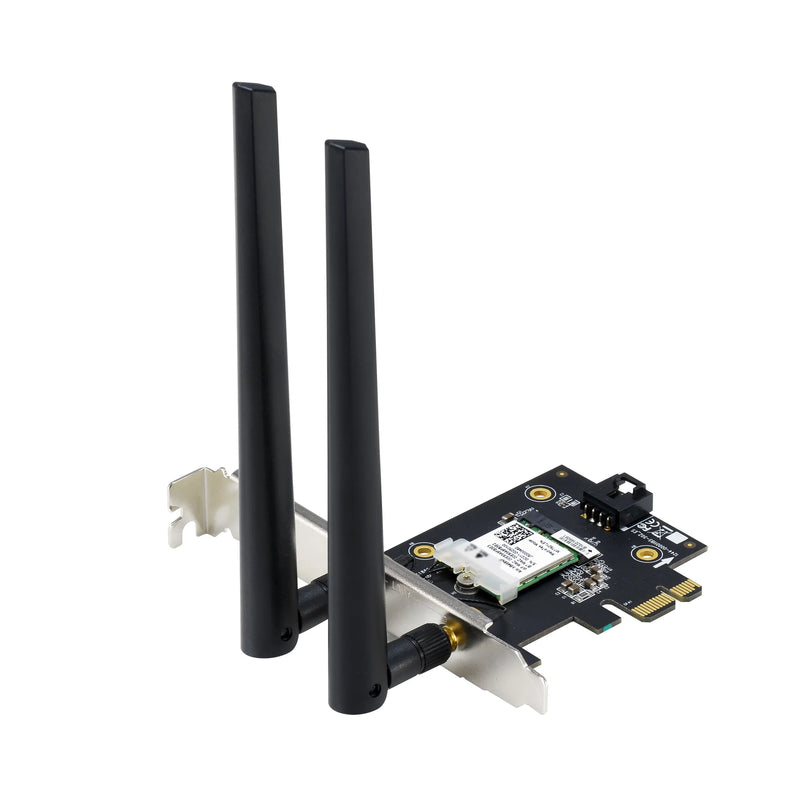 Asus Ax1800 Dual Band Pci-E Wifi 6 (802.11Ax). Bluetooth 5.2; Wpa3 Network Security; Ofdma And Mu-Mimo
