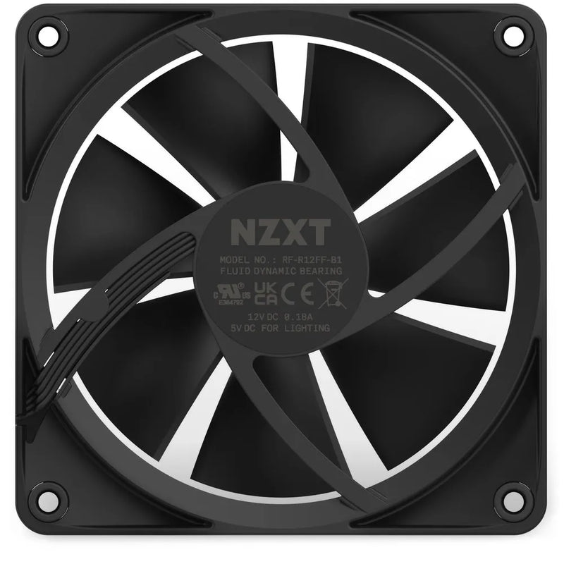 Nzxt 120Mm Rgb Case Fan - 18 Leds; 500 - 1;800Rpm