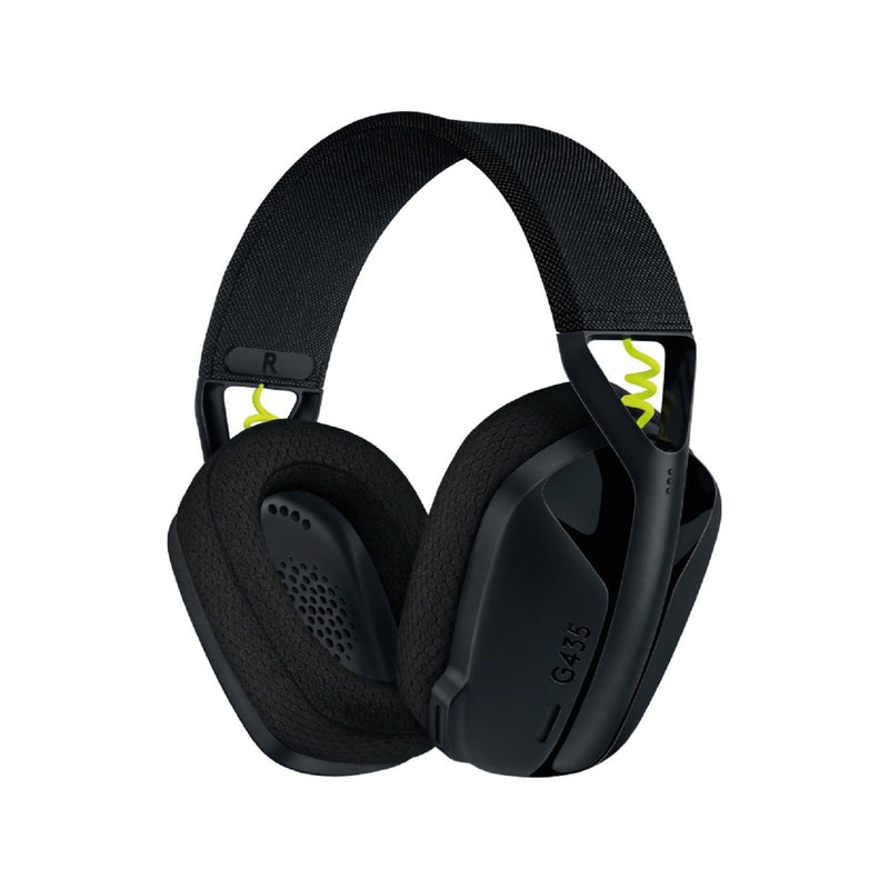 Logitech G435 Lightspeed Wireless Gaming Headset - Black - 2.4Ghz Bt