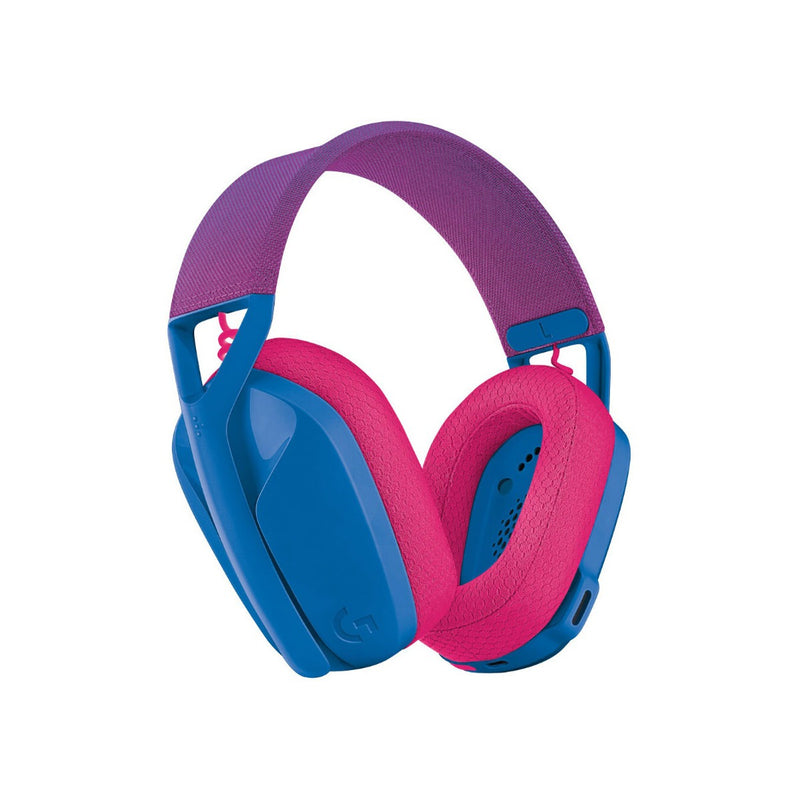 Logitech G435 Lightspeed Wireless Gaming Headset With Bt, Blue And Rasberry