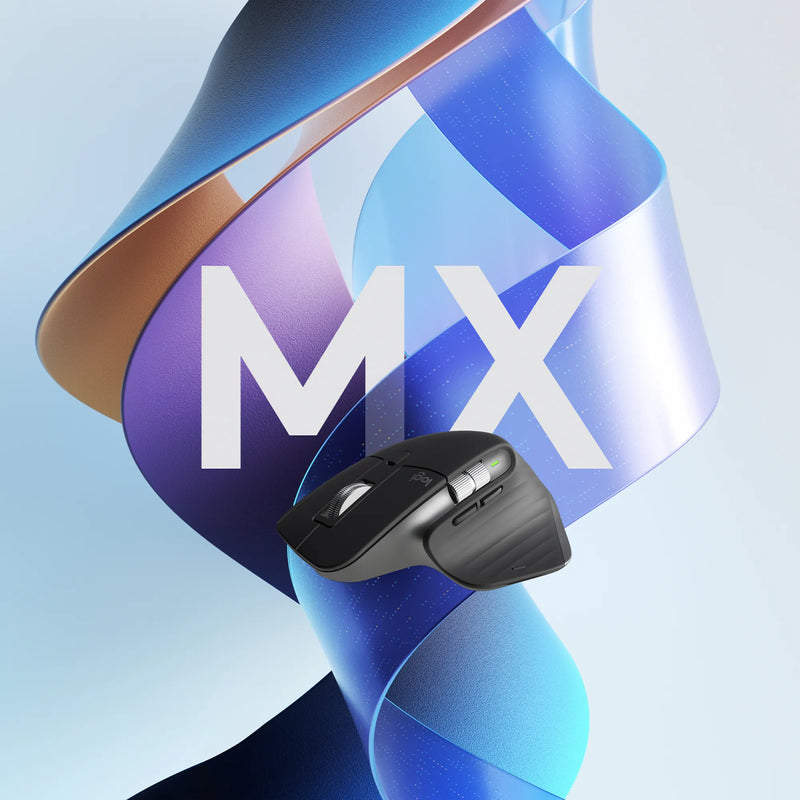 LOGITECH MX MASTER 3S ADVANCED WIRELESS MOUSE WITH LOGI BOLT AND BT GRAPHITE