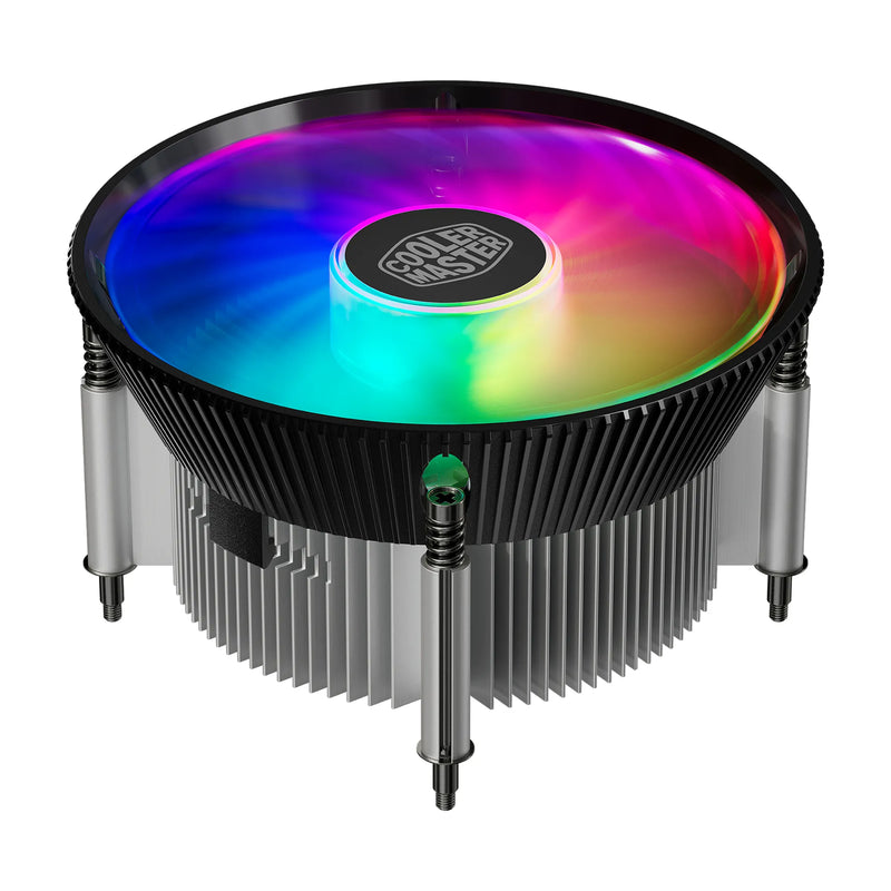 Cooler Master Cm Cooler I70C Lga1700 Only Aluminum Fins With Copper Addressable Rgb Lighting