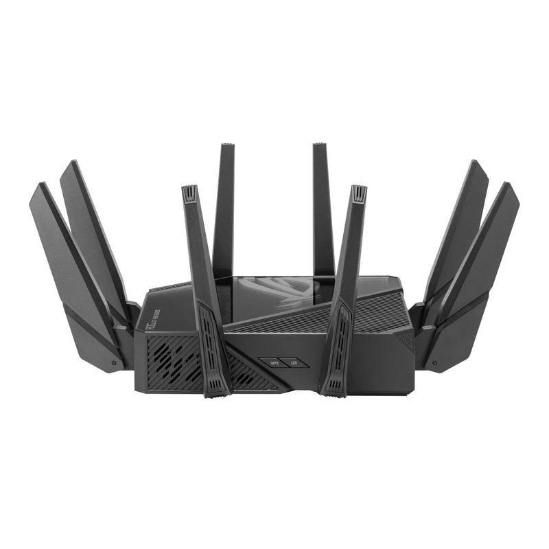 Asus ROG Rapture GT-AXE16000 quad-band WiFi 6E gaming router;dual 10G ports; 2.5G WAN port; dual WAN; AiMesh support