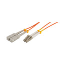 Fibre Duplex Lc Sc Multi Mode (62.5 125) Lsoh Cable - 1M