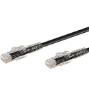 Linkqnet Rj45 Cat6 Anti-Snag Moulded Pvc Network Flylead - Black - 15M