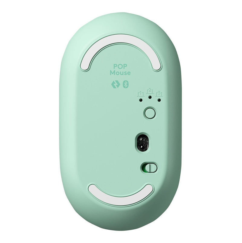 Logitech POP Daydream Mint Wireless Mouse - Get to know the playful wireless POP Mouse designed to make personality shine on your desktop and beyond. Pick the POP Mouse you love most from our range of designs and make it your own with fun emoji customi...