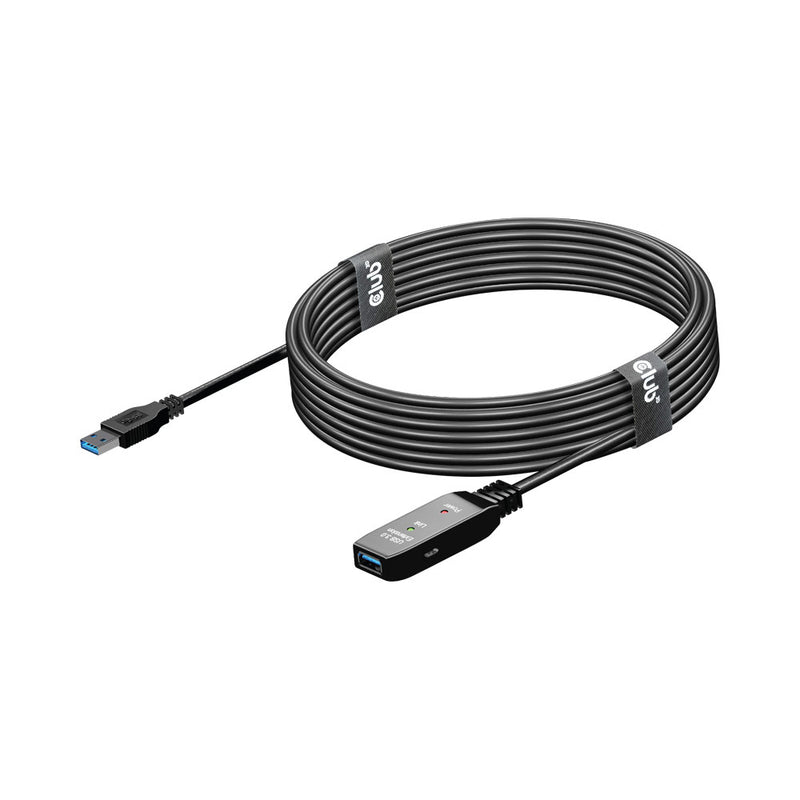 Club3D Usb3.2 Male To Female Active Repeater Cable - 5M