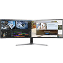 Samsung Lc49Rg90S 49'' Dqhd 120Hz Hdr1000 Qled Curved Gaming Monitor; 1800R; 5120X1440; 3000:1; 4(Gtg); 1Xhdmi; 2Xdisplay Port;