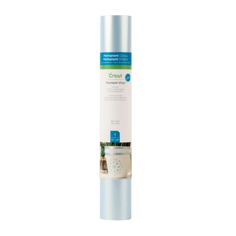 2005218 - Cricut Premium Pearl Pastel Vinyl Blue 12X48