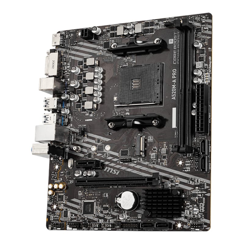 Msi Amd A520 Am4 Dvi Hdmi 2Xddr4 M Atx