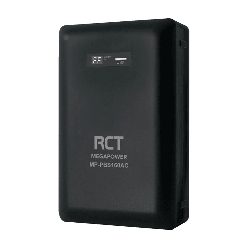 Rct Megapower S 160000Mah Ac Power Bank 2 X 230V Ac Outlet 2.4A Usb Type A And 1 X 3A Usb Type C With Pd Support
