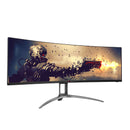 Aoc Ag493Ucx2 49" 5120X1440 165Hz Curved Ultra-Wide Gaming Monitor