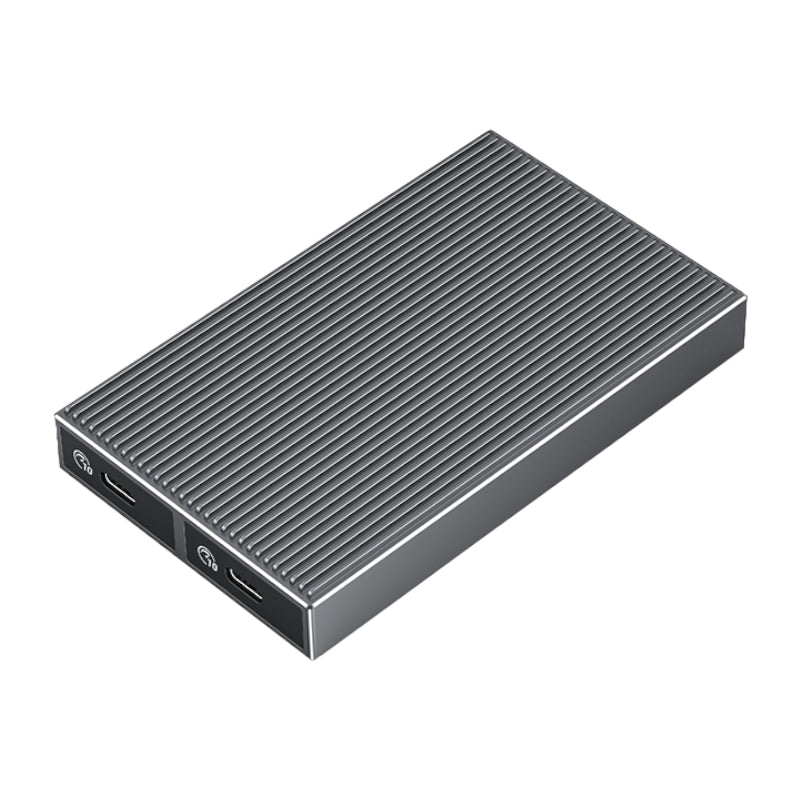 Orico Dual-Bay M.2 Nvme + Nvme Ssd Enclosure - Type-C To Type-C Usb-A - 4Tb Max Capacity - 30Cm - 10Gbps Nvme