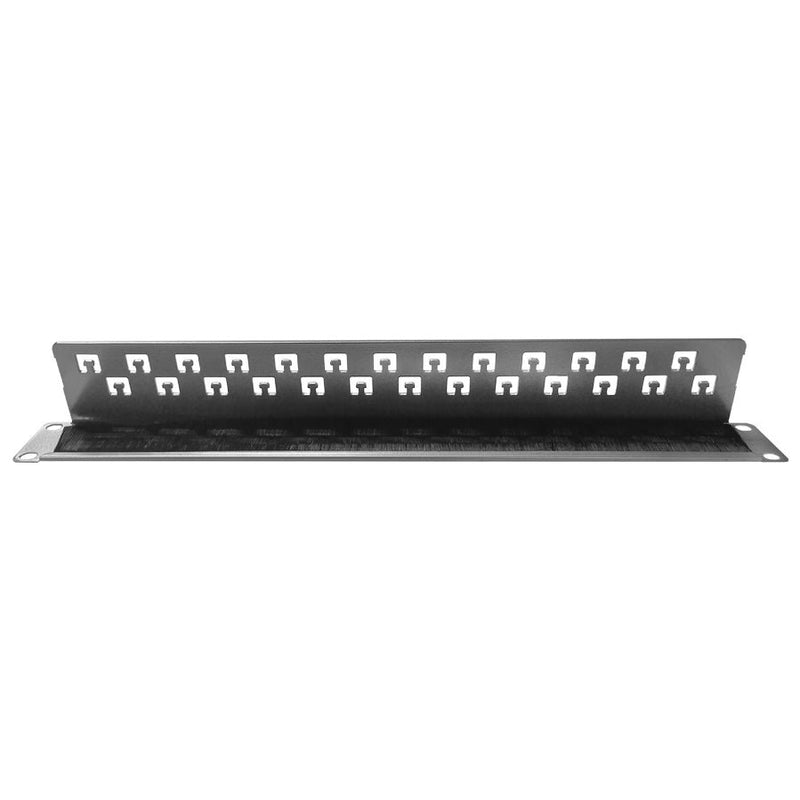 Linkbasic 19-Inch Rack Mount Silver Brush Panel