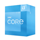 Intel Core I3 12100F Up To 4.3 Ghz 4 Core (4P+0E) 8 Thread 12Mb Smartcache 58W Tdp - Intel Laminar Rm1 Cooler Included - No