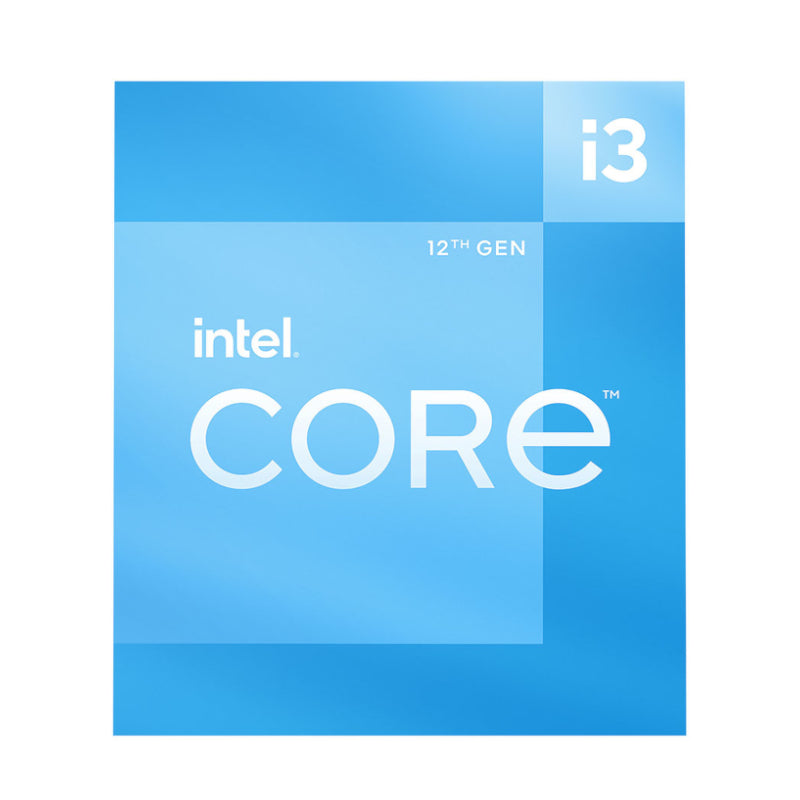 Intel Core I3 12100F Up To 4.3 Ghz 4 Core (4P+0E) 8 Thread 12Mb Smartcache 58W Tdp - Intel Laminar Rm1 Cooler Included - No
