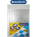 Marlin A4 Slipon Plastic Book Covers 50 micron ( Pack of 10 )