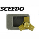 Sceedo Fidget Spinner-3 Arm Gold No Packaging