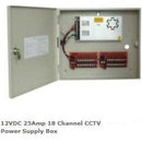 Securnix 12vdc 25amp 18 Channel Cctv Power Supply Box Retail Box