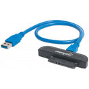 Manhattan Superspeed Usb To Sata Adapter - Usb 3.0 To Sata 2.5" Adapter, Retail Box, Limited Lifetime Warranty