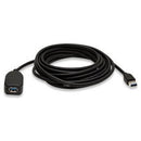 Manhattan Superspeed Usb Active Extension Cable-A Male A Female 5 M (16 Ft.) Extends And Boosts The Signaldata Transfer Speeds Up To 5 Gbps Limited Lifetime Warranty