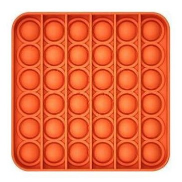 Sceedo Pop It Bubble Square Fidgt Orange Multi No Packaging