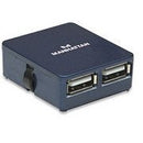 Manhattan 4 Port Usb Micro Hub , Retail Box, Limited Lifetime Warranty