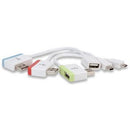 Manhattan iLynk Hub+ - USB Hub Micro & Mini USB Adapter Limited Lifetime Warranty