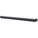 Intellinet 19 Inch Power Distribution Pdu 17-Output Vertical, Retail Box , 1 Year Warranty