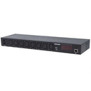 Intellinet 19 Inch Intelligent 8-Port Pdu - 19 Inch Rackmountable Intelligent Power Distribution Unit Monitors Power, Temperature And Humidity