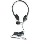 Manhattan Stereo Headset - Lightweight design with microphone and in-line volume control Limited Lifetime Warranty