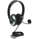 Manhattan Classic Stereo Headset + Microphone with in-line volume control Limited Lifetime Warranty