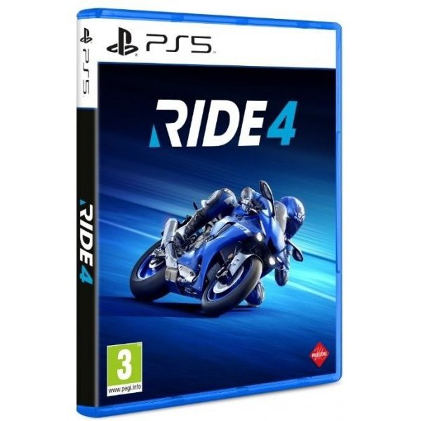 Playstation 5 Game - Ride 4, Retail Box, No Warranty On Software