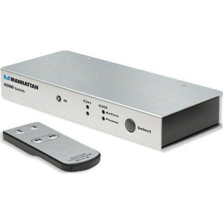 Manhattan HDMI Video Switch 2:1 Manual Limited Lifetime Warranty