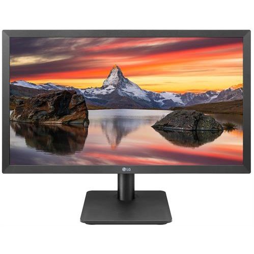 LG MP410 Series 21.5 inch Wide LED Monitor with HDMI - VA Panel 1920x1080 FHD Monitor Aspect Ratio 16:9 5ms Response Time Contrast Ratio Typical 3000:1 250cd/m² Brightness D-Sub VGA and HDMI Ports VESA Wall Mountable 3 year warranty
