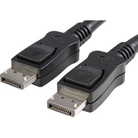 Manhattan 4K @60Hz Displayport Monitor Cable - Displayport Male Displayport Male, 3 M (10 Ft.), Black, Retail Box, Limited Lifetime Warranty