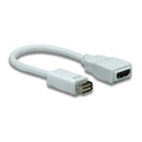 Manhattan Mini DVI 32P to HDMI 19F Cable-Easily connects a mini-DVI source with HDMI cable Limited Lifetime Warranty