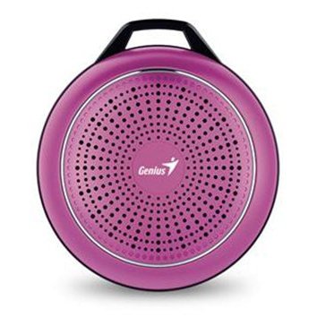 Genius SP-906BT M2 Plus Portable Bluetooth Speaker - Magenta 1 year Limited Warranty