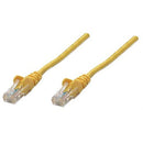 Intellinet Network Cable, Cat5E, Utp - Rj45 Male / Rj45 Male, 2.0 M (7 Ft.), Yellow, Retail Box, No Warranty