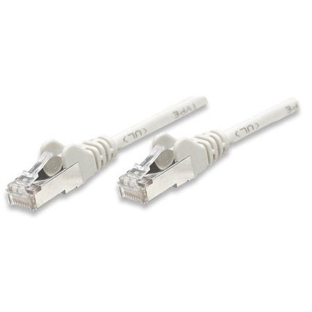 Intellinet Network Cable, Cat5E, Ftp - Rj45 Male Rj45 Male, 1.0 M (3.5 Ft.), Grey, Retail Box, No Warranty