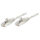 Intellinet Network Cable, Cat5E, Ftp - Rj45 Male Rj45 Male, 2.0 M (7 Ft.), Grey, Retail Box, No Warranty