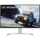 Lg 31.5 Inch Uhd Hdr Monitor With Freesync Led Monitor - 16:9 Hd Format, 3840 X 2160, 4Ms Response Time Gtg, 3000:1 Typ. Contrast Ratio, 350Cd M² Brightness, 2X Hdmi, 1X Displayport, Retail Box , 3 Year Warranty