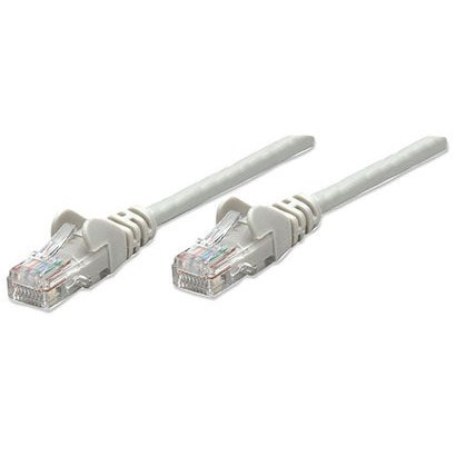 Intellinet Cat6 Patch Cable, U Utp, 1 M, Grey, Retail Box, No Warranty
