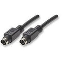 Manhattan S-Video Cable 1.8M 6Ft Limited Lifetime Warranty