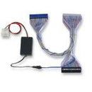 Manhattan ATA 133 Round UV Cable Rainbow Wire + UV Jacket + Silver Braid 24" Limited Lifetime Warranty